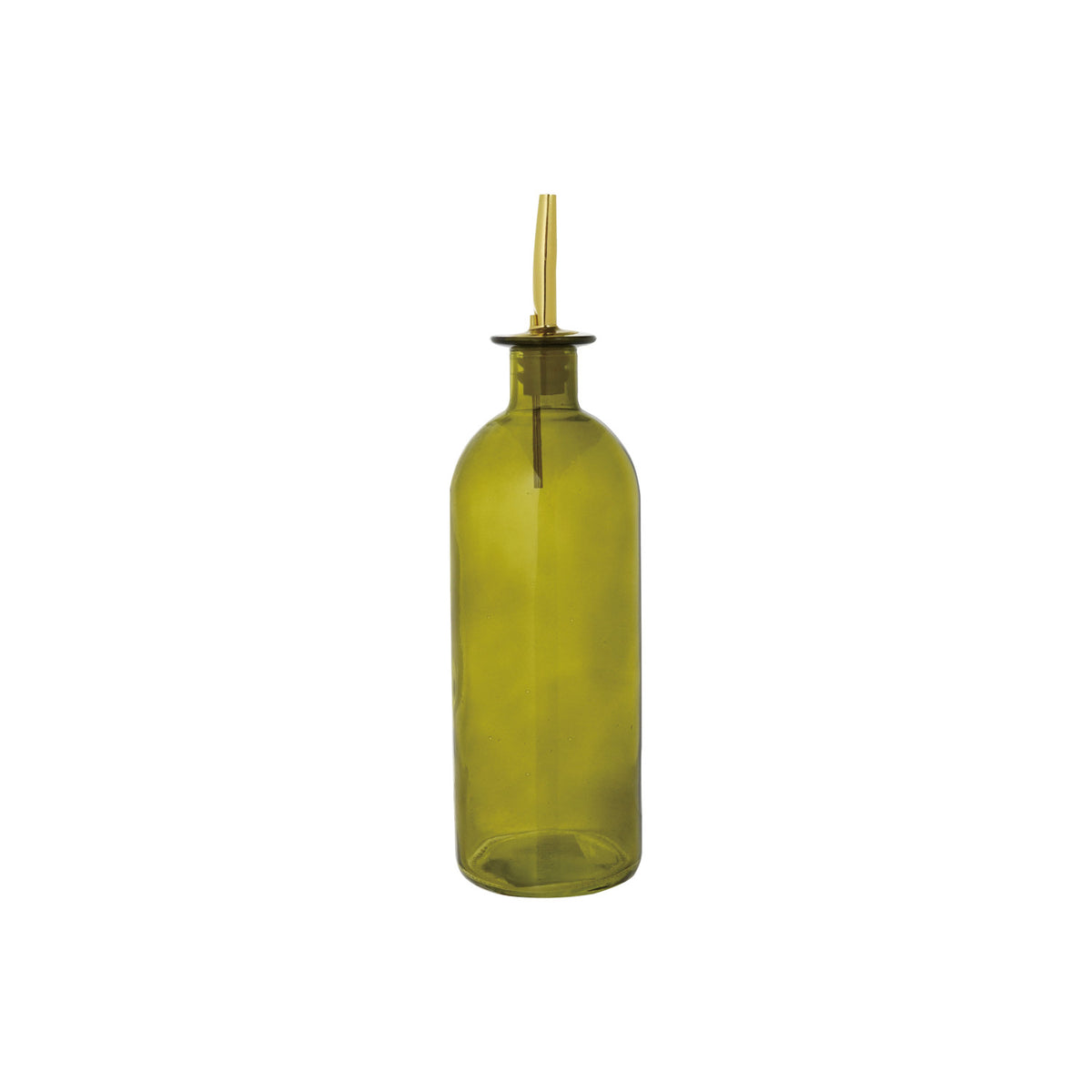 Glass Oil Cruet with Metal Stopper | 16 oz.