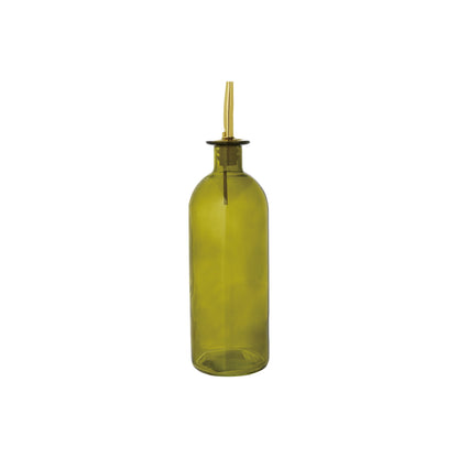 Glass Oil Cruet with Metal Stopper | 16 oz.