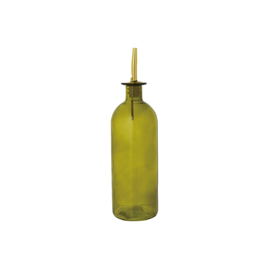 Glass Oil Cruet with Metal Stopper | 16 oz.