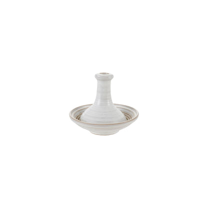 Round Stoneware Mortar & Pestle