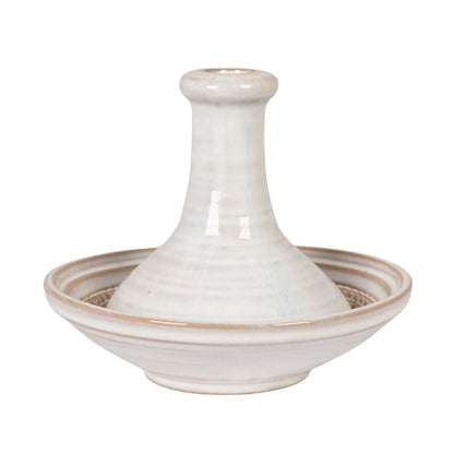 Round Stoneware Mortar & Pestle
